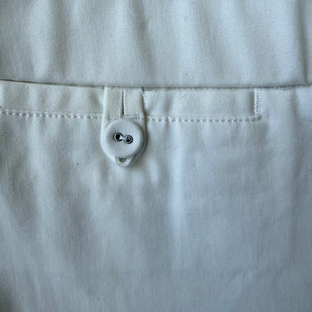Chico's White Ultimate Fit Crop Pants Size XL/16 Classic Elastic Waist Slimming - Picture 11 of 13